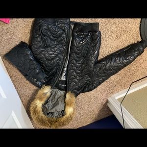 Marc Buchanan Winter Leather Coat
